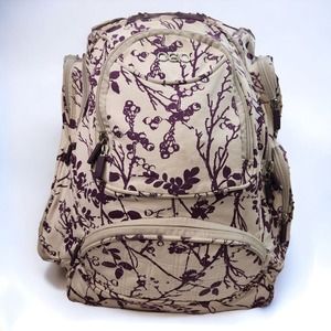 Ogio Street Metro Tech Spec Backpack Twigsnberries Women Purple White Laptop Bag